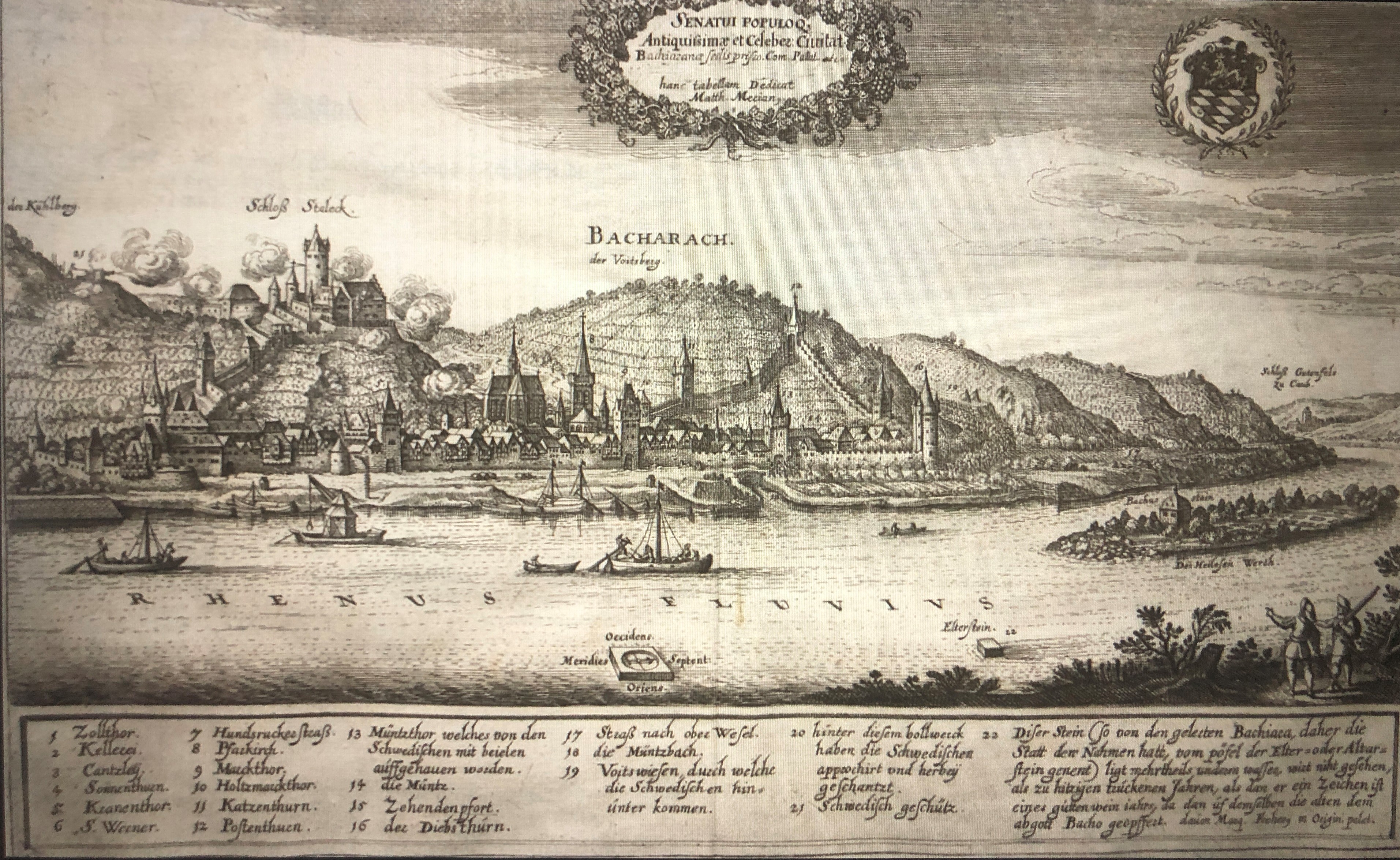 Bacharach, Burg Stahlberg & das UNESCO-Welterbe Mittelrheintal
